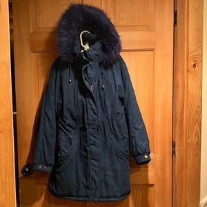 St. John's Bay Dark Green Women’s Coat M